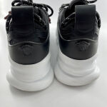 Versace Chain Reaction Suede Trim Sneakers