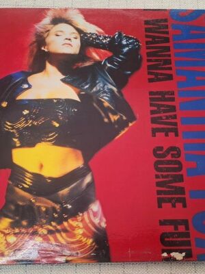 Samantha Fox I Wanna Have Some Fun LP μεταχειρισμένο, ποπ