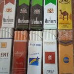 Είδη καπνιστού Αναπτήρες συλλεκτικοί από διάφορες μάρκες τσιγάρων.