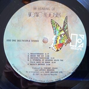 ATOMIC ROOSTER - In Hearing Of (1971) Δισκος Βινυλιου  Classic Rock