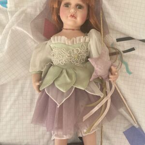 Πορσελάνινη Κούκλα Νεράιδα vintage