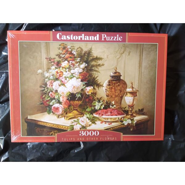 pazl PUZZLE CASTORLAND TULIPS & OTHER FLOWERS 3000 PIECE PIECES
