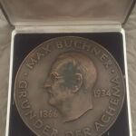 Medaille/Bronzeplakette ACHEMA-Tagung 1970 DECHEMA, ca. 1250 g, D ca. 16 cm
