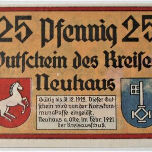 Germany 25 Pfennig 1921 UNC .@20/1