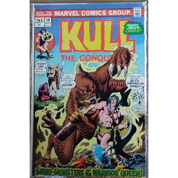 MARVEL COMICS xenoglossa KULL THE CONQUEROR (1971)