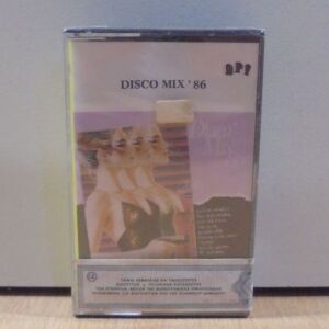 Disco Mix '86 παλιά κασέτα με τις μεγαλύτερες ντίσκο επιτυχίες του 1986
