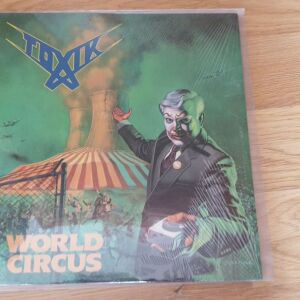 TOXIK - World Circus (Original LP, 1987, Roadracer, US)