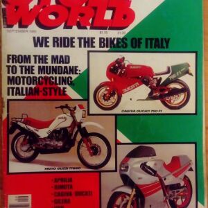 CYCLE WORLD September 1985