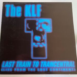 The KLF - Last train to trancentral (Live from the lost continent) 2-trk vinyl