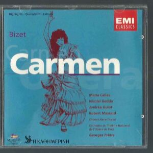 CD -  Bizet - Carmen - Maria Callas - Opera