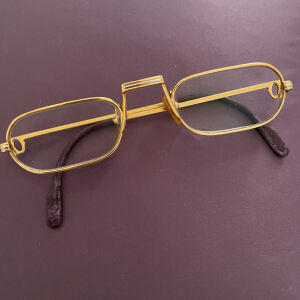 cartier Demi Lune gold γυαλιά συλλεκτικά