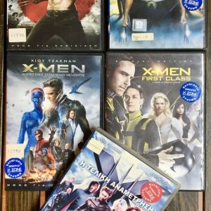 5 ταινίες -  X Men + Wolverine