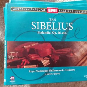 CD κλασικής μουσικής Jean Sibelius Δισκοθήκη αναφοράς ΕΜΙ κλασικής μουσικής No.20 Εκδόσεις 4Π