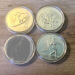 12 Ασημένια νομίσματα Ολυμπιακοί Αγώνες Αθήνα 2004
