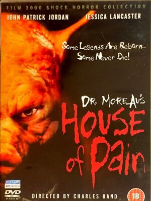 Dr Moreau's House of Pain DVD μεταχειρισμένη ταινία τρόμου από Charles Band