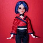 OOAK, Custom Kagami doll κούκλα (Miraculous ladybug/Barbie/Monster high/Ever after high (συλλεκτική / χειροποίητη)