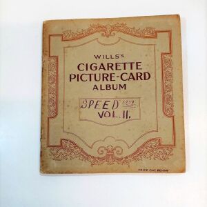 "Wills΄s cigarette picture card album Speed series " της δεκαετίας του '30.