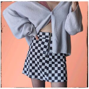Καρό Φούστα Μίνι | Checked Mini skirt
