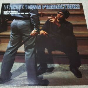 Boogie Down Productions – Ghetto Music: The Blueprint Of Hip Hop LP Germany 1989'