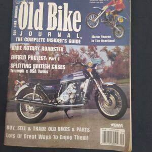 Παλιό Αμερικάνικο Περιοδικό με Μηχανές "Old Bike Journal" 1999