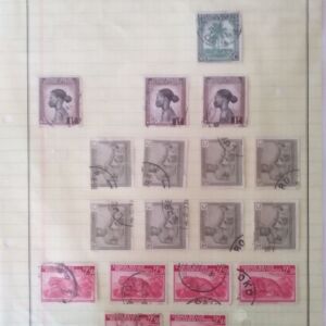 Γραμματόσημα  BELGIAN CONGO Selection of stamps period 1942
