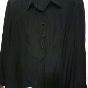 Μαύρο πουκάμισο xl classic