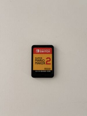 Super Mario Maker 2 Nintendo Switch game cartridge