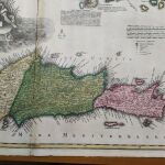 Αυθεντικός χάρτης της Κρήτης του Homman