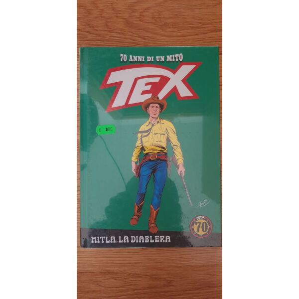 italiko komik ''Tex 70 Anni Di Un Mito ''Mitla, La Diablera'' #63 Sergio Bonelli