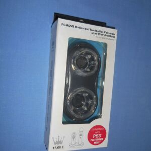 PS MOVE MOTION AND NAVIGATION CONTROLLER DUAL CHARGING DOCK - PS3