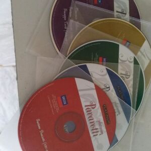 Pavarotti platinum 10 βιβλία +  10 cd