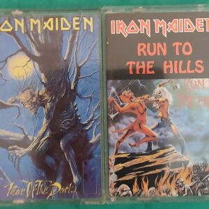Iron Maiden cassette tapes