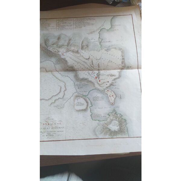 chartis 1790 sirakouses archea ke nea, ROLLIN, 35x44cm