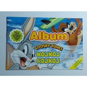 Άλμπουμ αυτοκολλήτων κούκου ρούκου Looney Tunes (κενό)