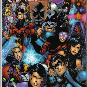 DC COMICS ΞΕΝΟΓΛΩΣΣΑ TITANS/LEGION OF SUPER-HEROES: UNIVERSE ABLAZE (2000)