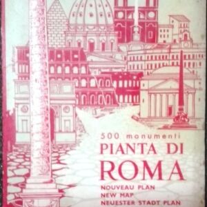 500 Monumenti Pianta di Roma (χάρτης)