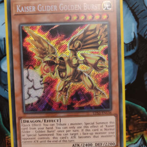 Kaiser Glider Golden Burst Secret Rare