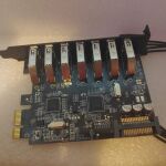 SuperSpeed USB 3 PCI EXPRESS USB HUB CARD