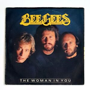 BEE GEES - THE WOMAN IN YOU              7" VINYL RECORD